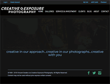 Tablet Screenshot of creative-exposure.com